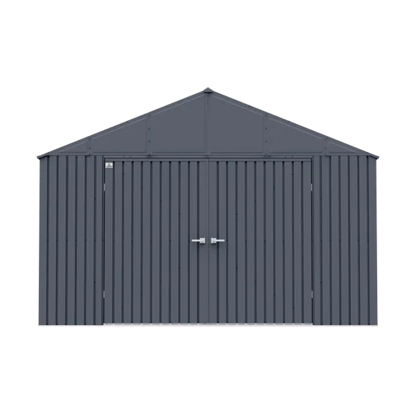 Elite 12 ft. W x 12 ft. D Galvalume Steel Storage Shed