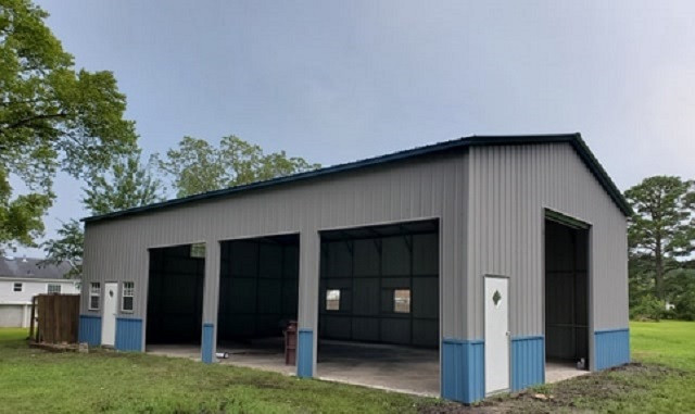 Metal Garages  24'x41' Side Entry Garage