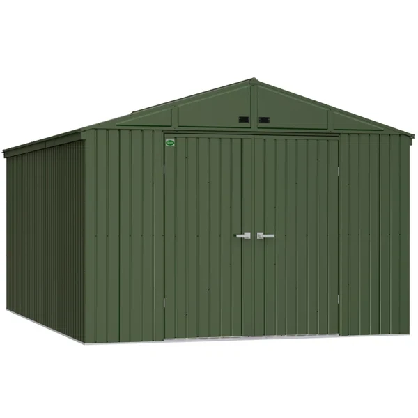 Scotts Lawn Care Storage Shed, 10x14, Green