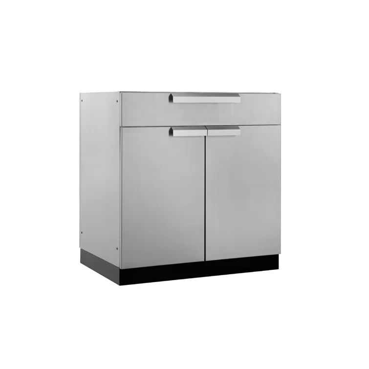 Outdoor Kitchen Stainless Steel 32 in. Bar Cabinet