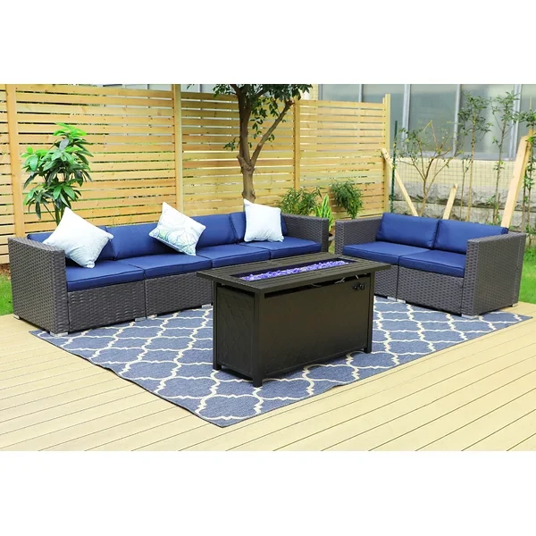 Mcgahan 6 - Person Outdoor Seating Group with Cushions