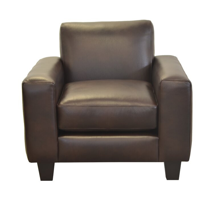 Rambir Leather Club Chair