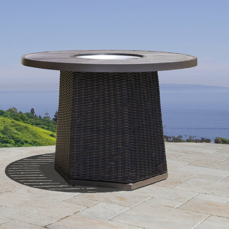 Jessabell Round 40.2'' Outdoor Dining Table