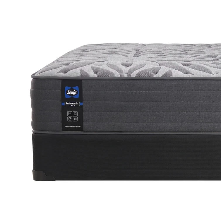 Sealy Posturepedic Plus 13" Medium Tight Top Innerspring Twin XL Mattress and Box Spring