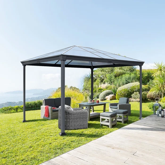 10 Ft. W x 12 Ft. D Metal Pop-Up Gazebo