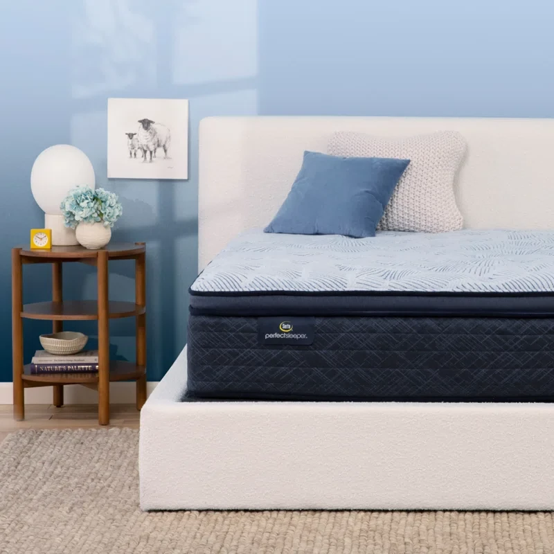 Serta Perfect Sleeper Nurture Night 14.5" Plush Pillow Top California King Size  Mattress