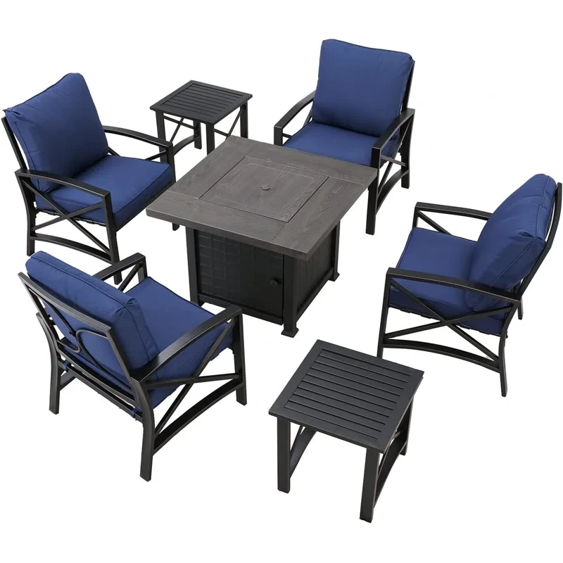 Sullie 4 - Person Outdoor Seating Group with Cushions