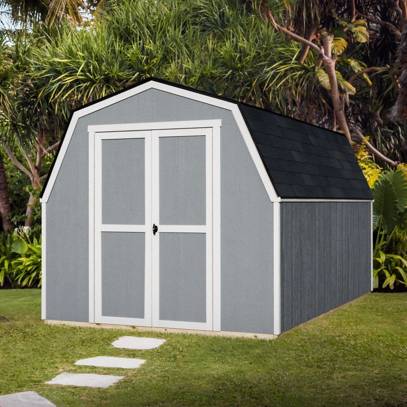 Andover 8 ft. W x 12 ft. D Wood Storage Shed