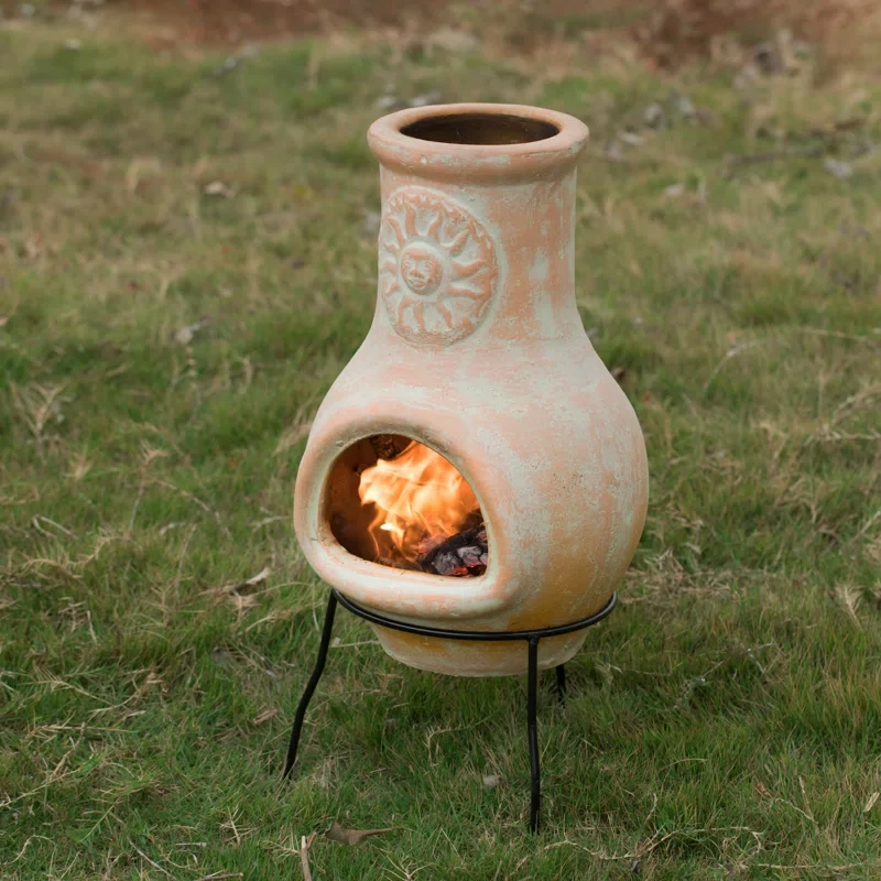 Ebner Clay Charcoal Fire Pit