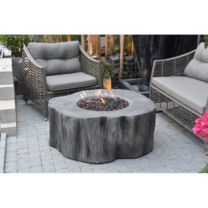 Elementi 42 Inch Outdoor Manchester Fire Pit Table