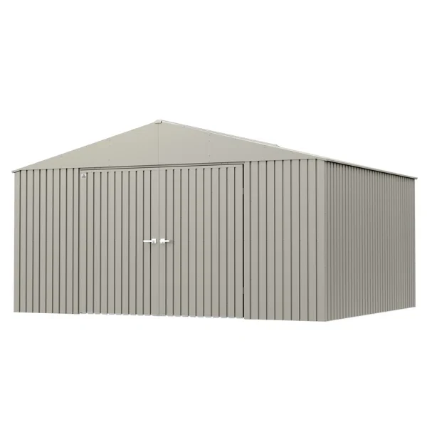 Elite 14 ft. W x 12 ft. D Metal Storage Shed