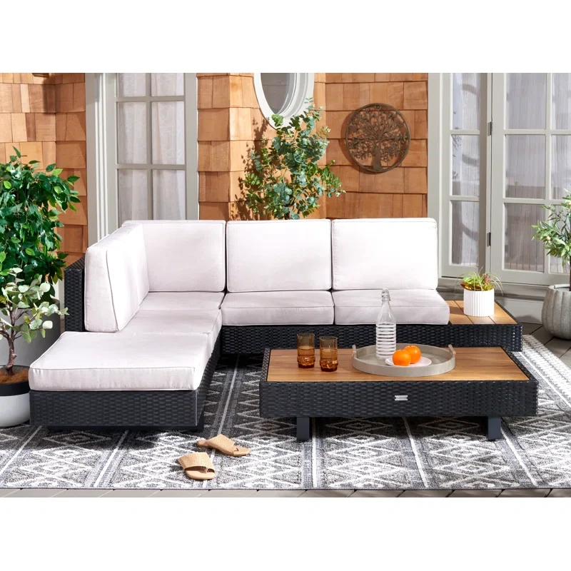 Reberta 2 Piece Sectional Seating Group with Cushions