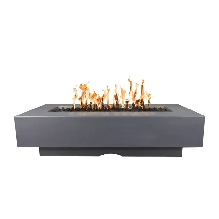 Del Mar Concrete Fire Pit  15" H x 96" W x 28" D