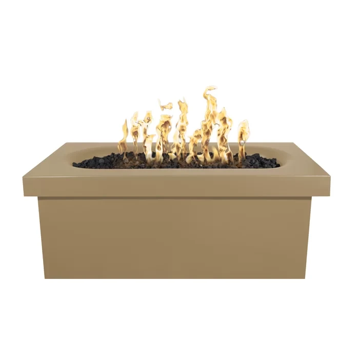 Ramona 24" H x 60" W Concrete Outdoor Fire Pit Table