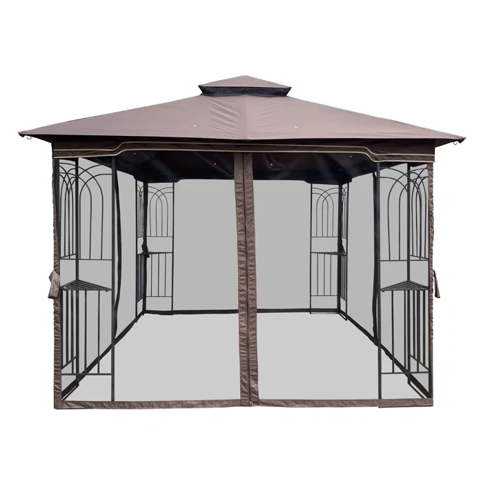 10 Ft. W x 10 Ft. D Steel Patio Gazebo