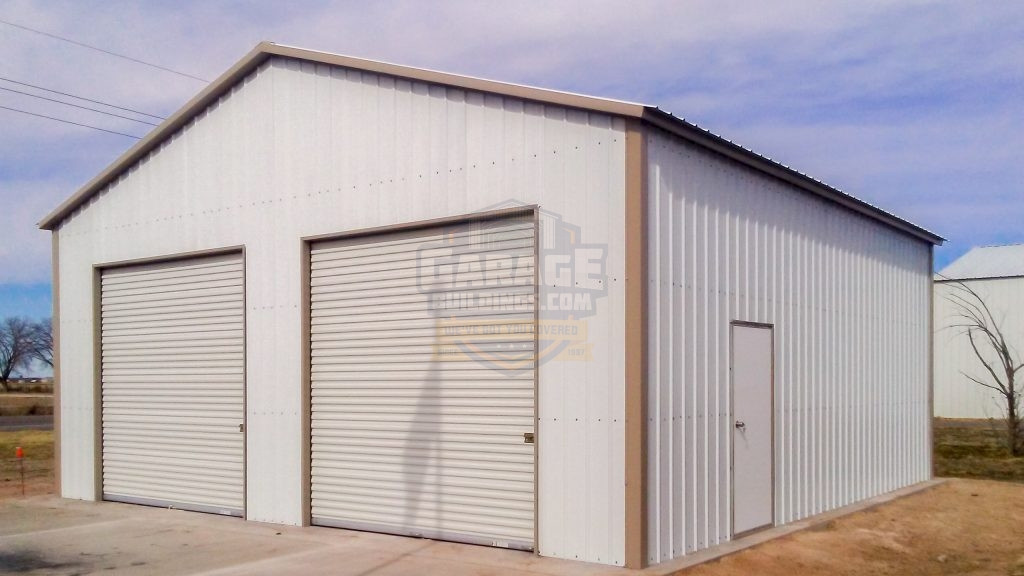 Metal Garages  30'x31' All Vertical Garage