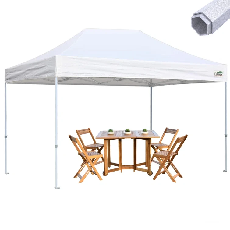 Alleyn Premium Steel Pop-Up Party Tent Canopy