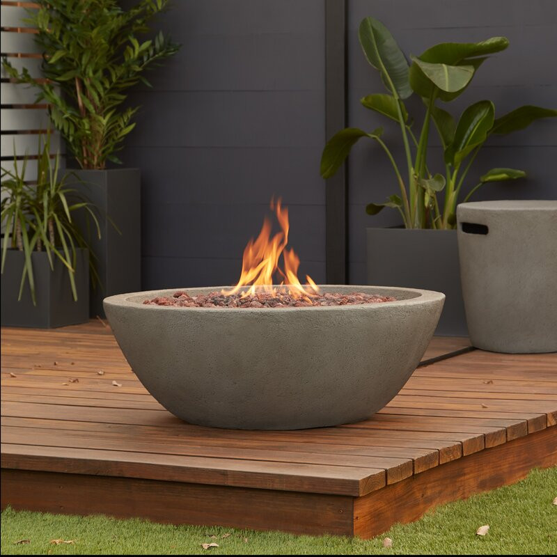 RIVERSIDE Propane Fire Bowl with Natural Gas Conversion Kit by Real Flame