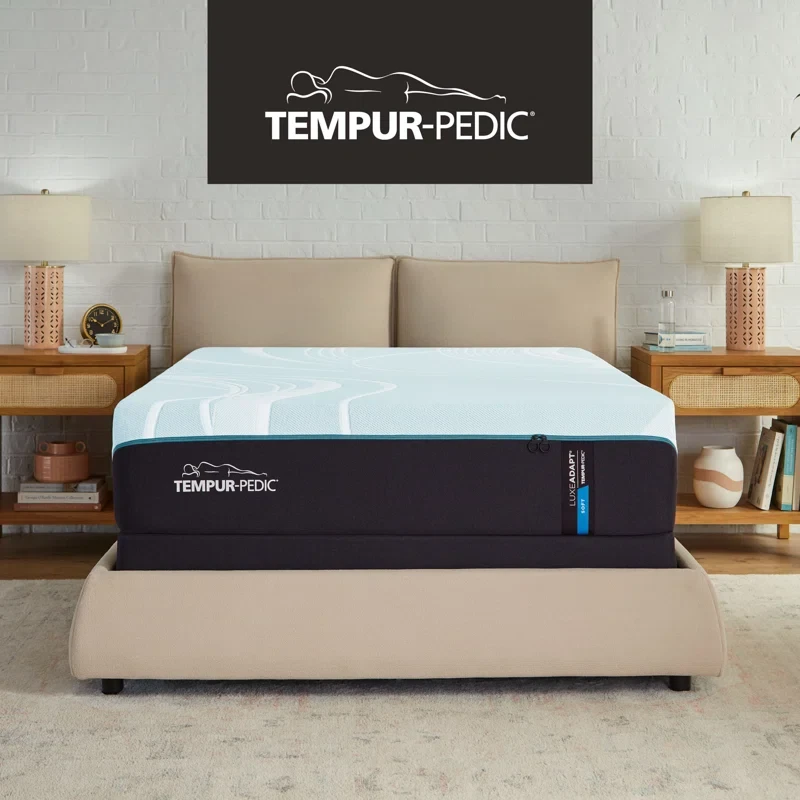 TEMPUR-LuxeAdapt® Soft 13" Queen Size Twin Mattress