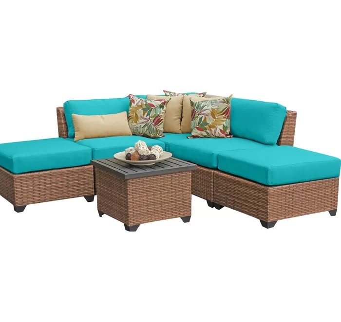 Ambroselli 2 - Person Outdoor Seating Group with Cushions