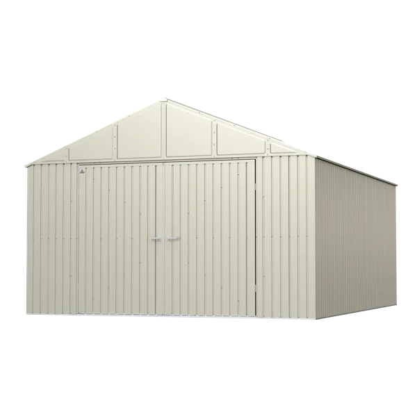 Elite 12 ft. W x 16 ft. D Galvalume Steel Storage Shed