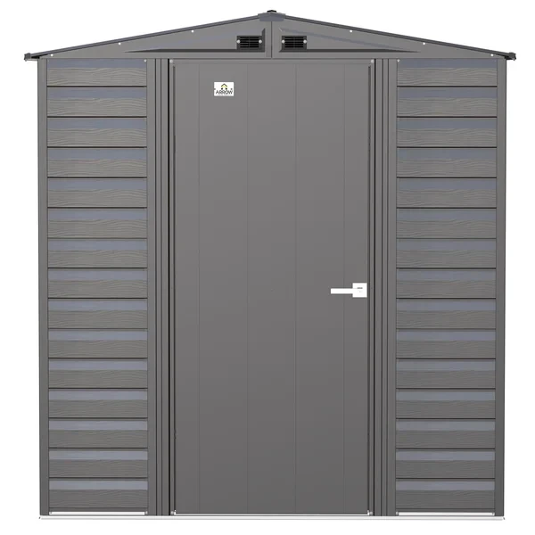 6 ft. W x 7 ft. D Metal Storage Shed