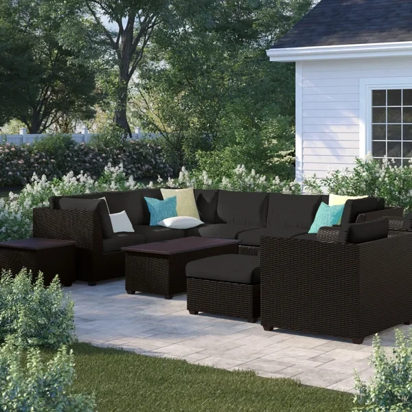 Anastase 8 - Person Outdoor Seating Group with Cushions