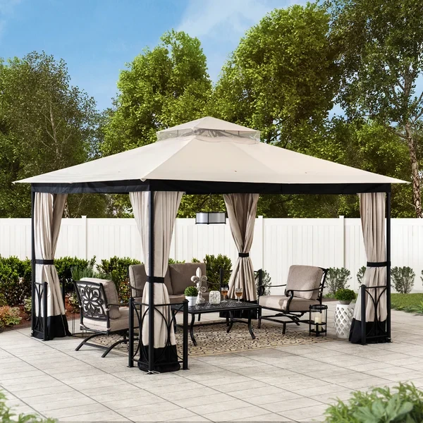 11 ft. x 13 ft Metal Patio Gazebo