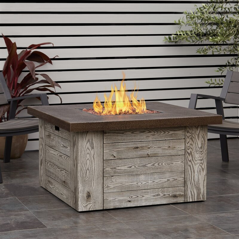 Forest Ridge Magnesium Oxide Fire Pit Table