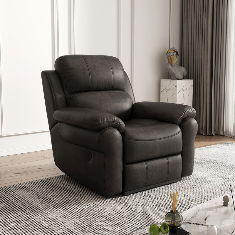 Faux Leather Home Theater Seat