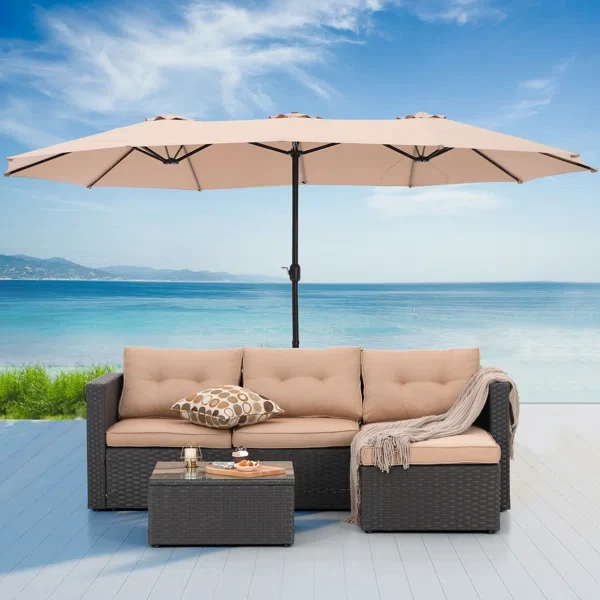 Alyah 4 - Person Outdoor Seating Group with Cushions