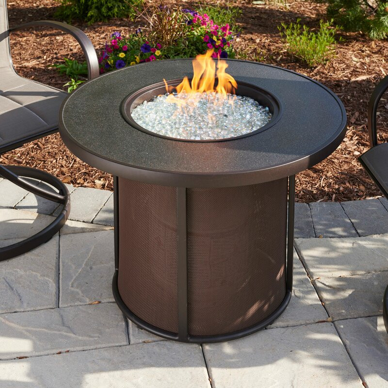 Stonefire Aluminum Propane/Natural Gas Fire Pit Table