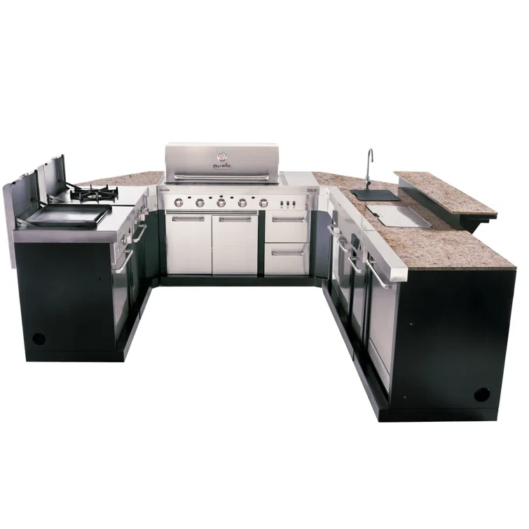 Charbroil Medallion Series 8-Piece Modular Outdoor Kitchen Set