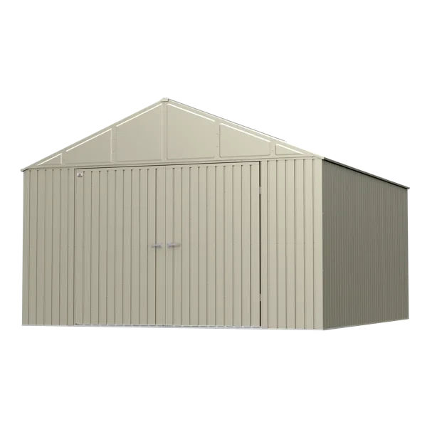 Arrow Elite 12 ft. W x 14 ft. D Galvanized Steel Storage Shed