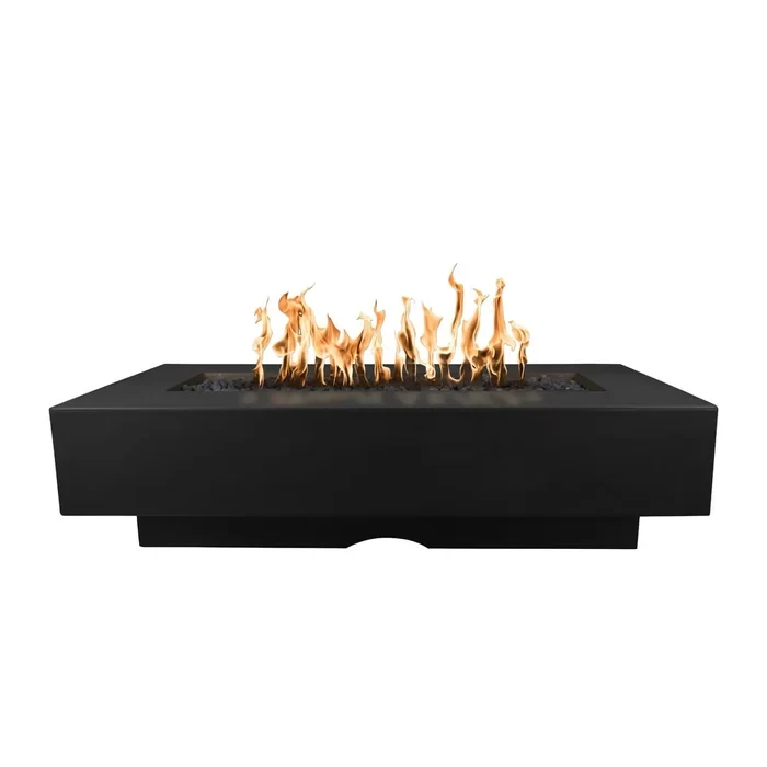 Del Mar Concrete Fire Pit 15" H x 60" W x 28" D