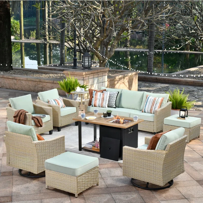 Solera 7 - Person Outdoor Seating Group with Cushions