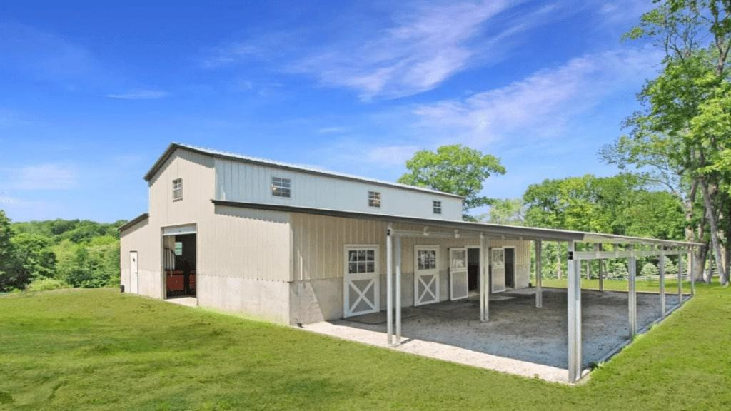 Metal Garage 42'x41' Carolina Barn