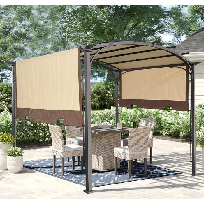 11 Ft. W x 9 Ft. D Steel Gazebo