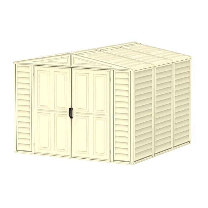 8 Ft. W x 8 Ft. D Plastic Storage Shed