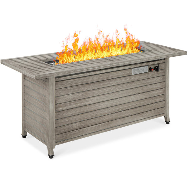 Suhaila 24.75'' H x 22'' W Propane Outdoor Fire Pit Table