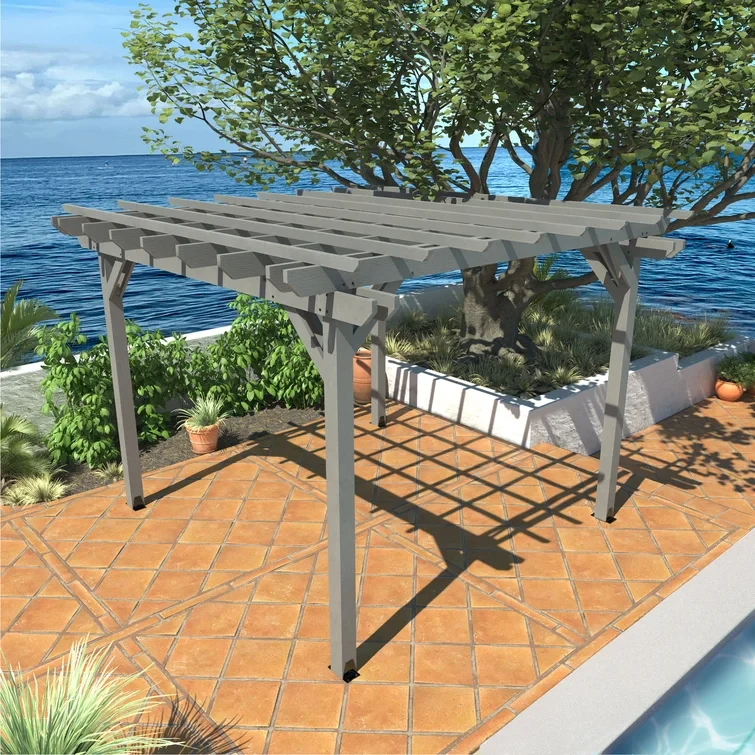 12 ft. W x 12 ft. D Ridgecrest Plastic Pergola