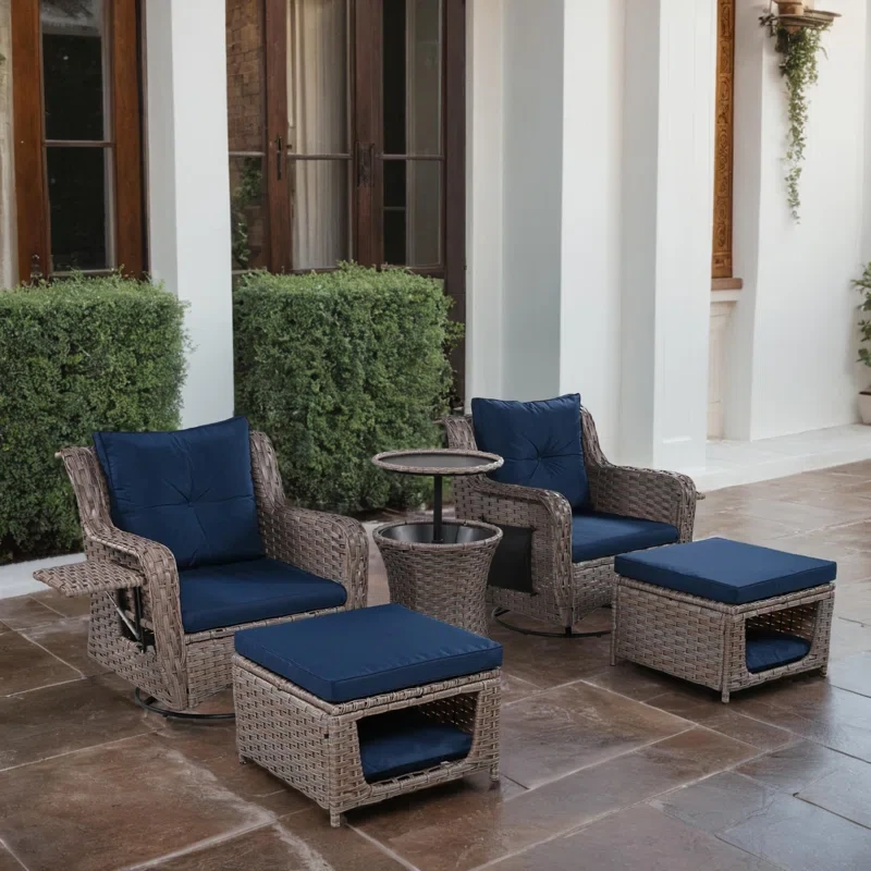 4 - Person Outdoor Seating Group with Cushions