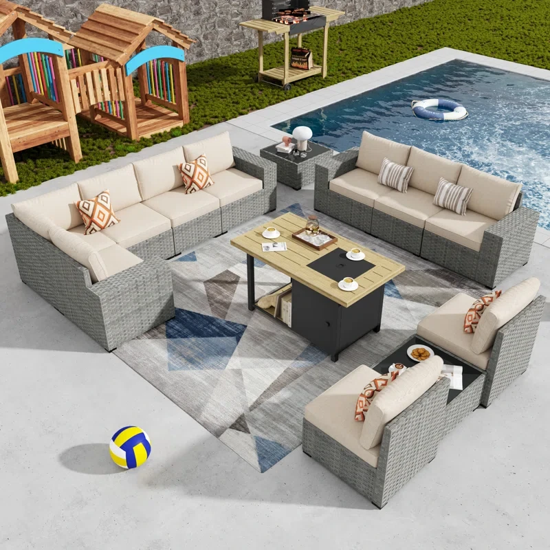 Sei 10 - Person Outdoor Seating Group with Cushions