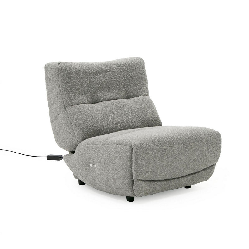 Breeahna Upholstered Power Reclining Home Theater Seat