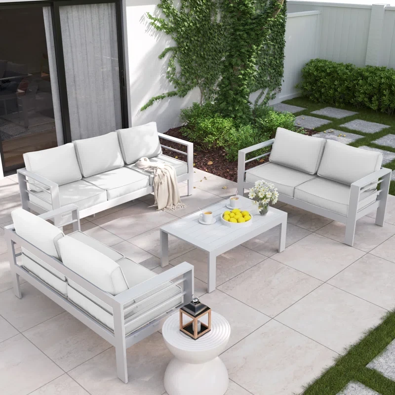 7-Person Outdoor Seating Group With Cushions