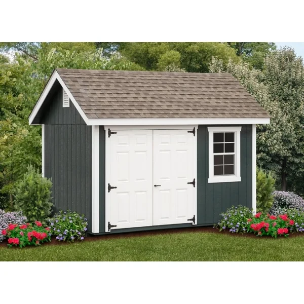 Fairmont 12 ft. W x 8 ft. D Storage Shed With Floor