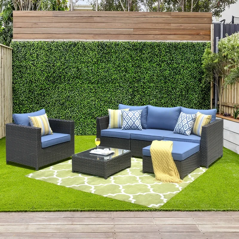 4 - Person Outdoor Seating Group with Cushions