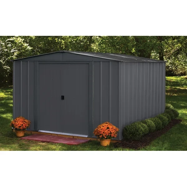 10 ft. W x 10 ft. D Arrow Metal Storage Shed