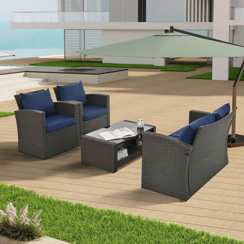 Breonka 4 - Person Outdoor Seating Group