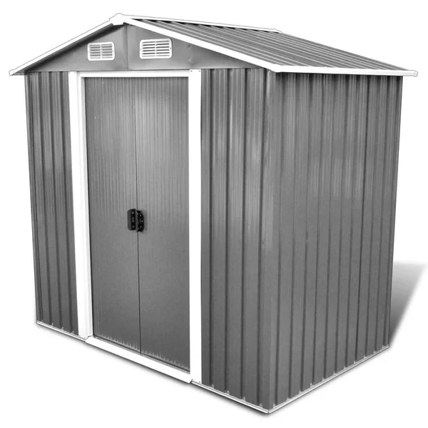 Zeke Apex 7 Ft. W x 4 Ft. D Metal Storage Shed